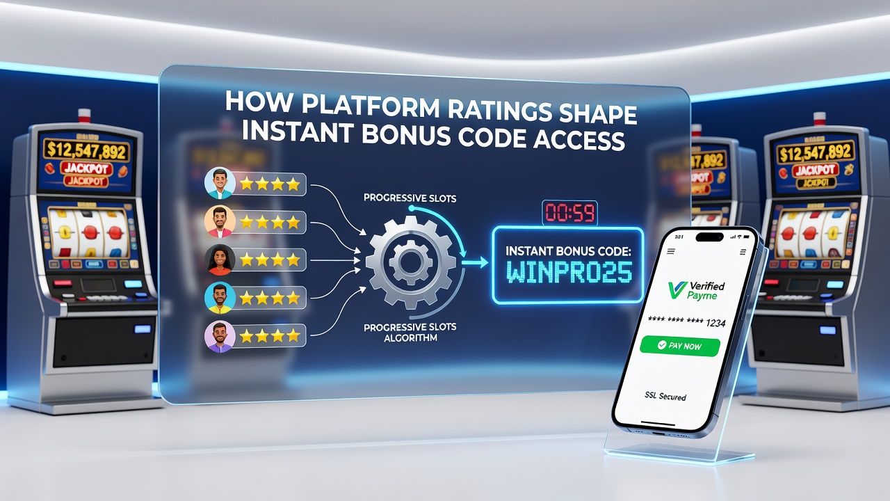 Mobile Zahlungsprozesse und Bonuscode-Freigaben in progressiven Slot-Umgebungen