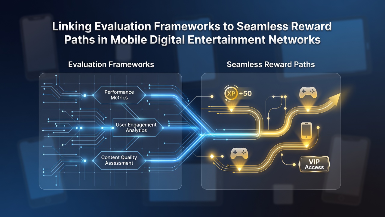 Illustration zu Bewertungsrahmenwerken und Belohnungspfaden in mobilen Netzwerken